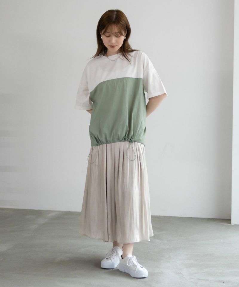 nAvy  切替ドロストプルオーバー レディース メール便 対応商品商品画像-28