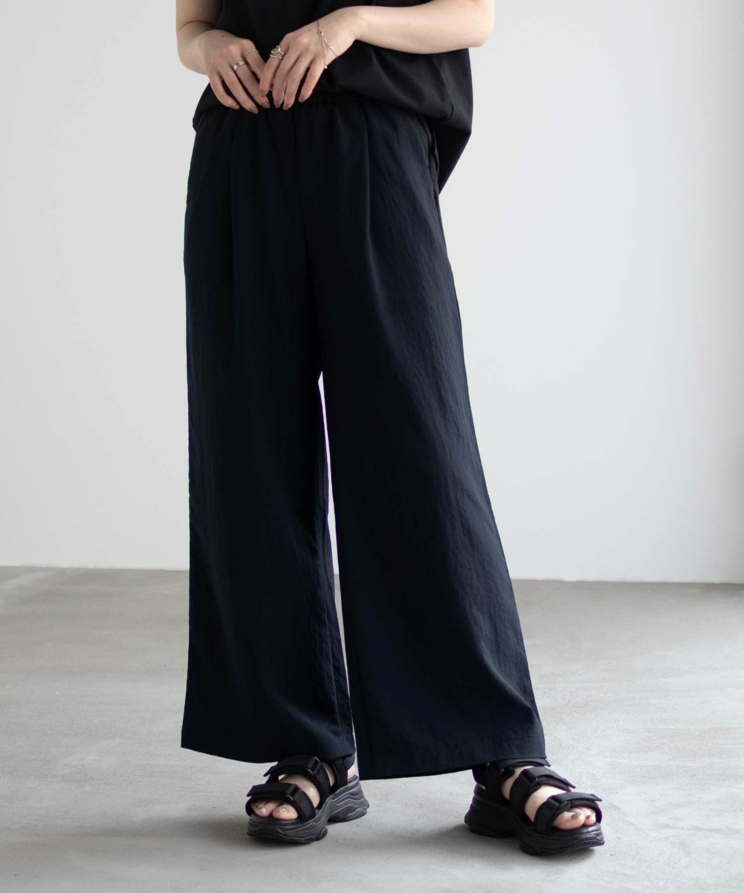 HusHusH ワイドパンツ レディース