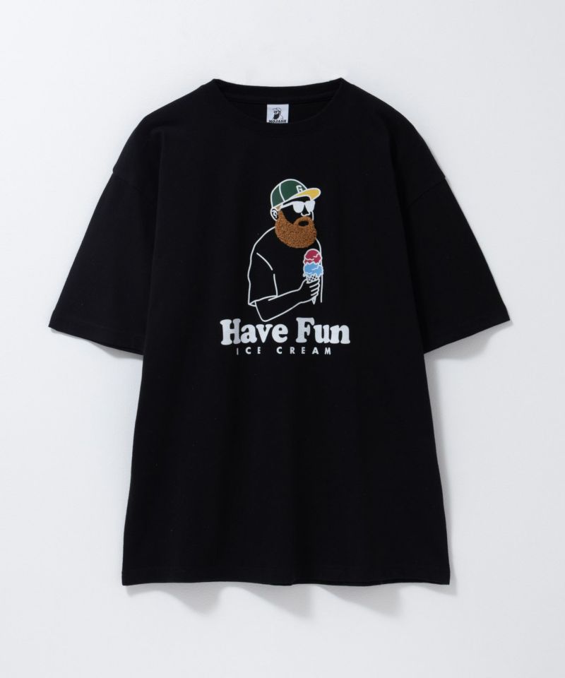 ヒゲサガラ刺繍Tシャツ メンズ ネコポス 対応商品商品画像-1