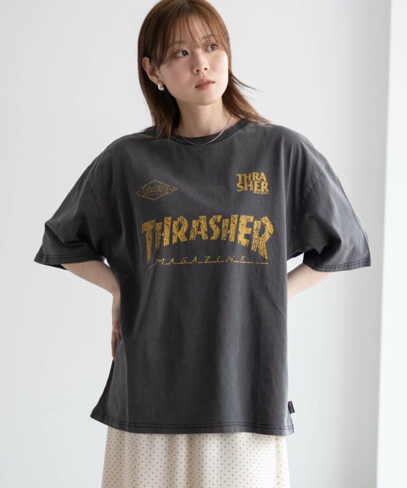 THRASHER  ゲームロゴ半袖Tシャツ メンズ ネコポス 対応商品商品画像-2