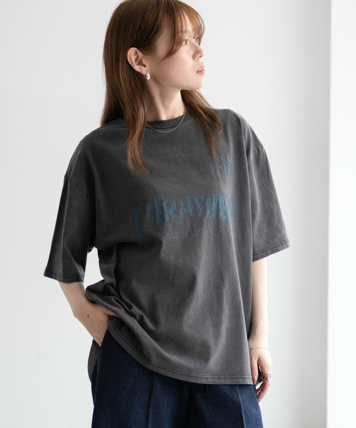 THRASHER ゲームロゴ半袖Tシャツ メンズ ネコポス 対応商品