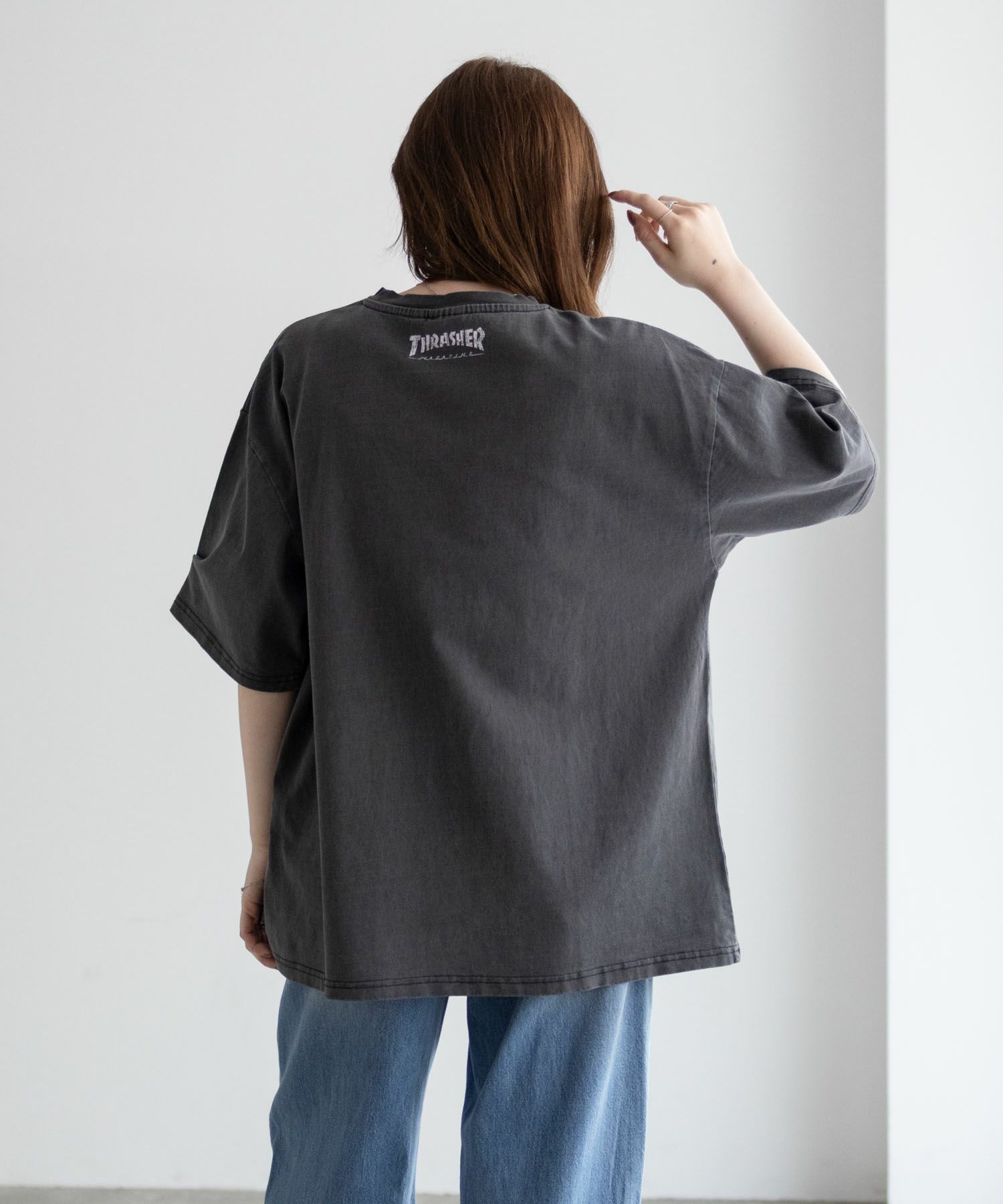 THRASHER ゲームロゴ半袖Tシャツ メンズ ネコポス 対応商品