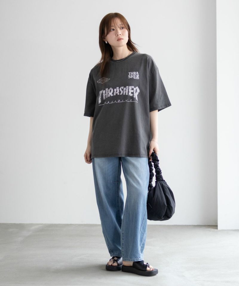 [期間限定価格]THRASHER  ゲームロゴ半袖Tシャツ メンズ メール便 対応商品商品画像-11