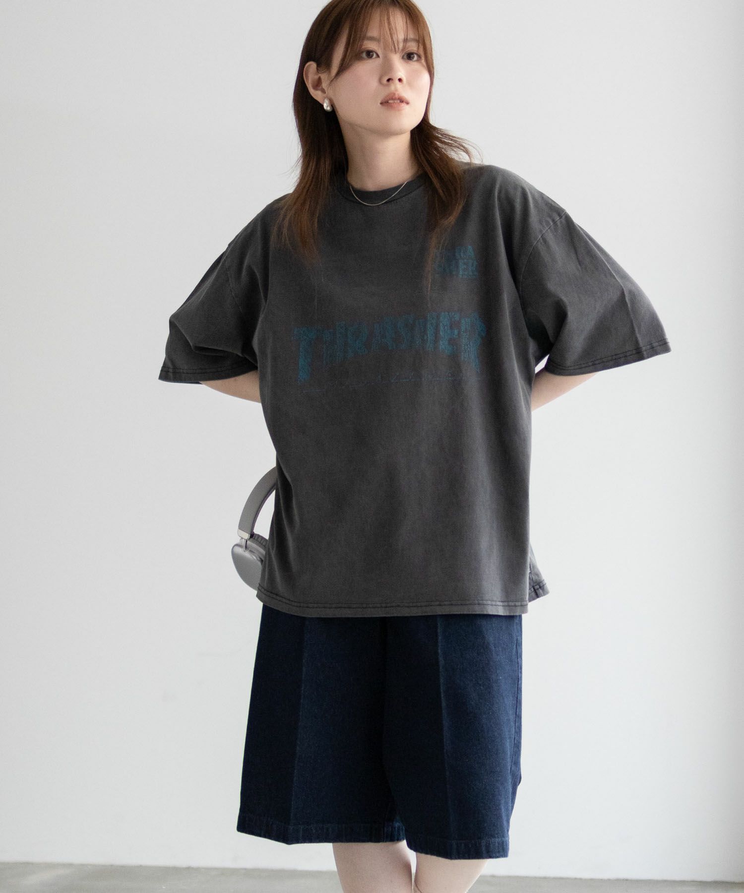 THRASHER ゲームロゴ半袖Tシャツ メンズ ネコポス 対応商品