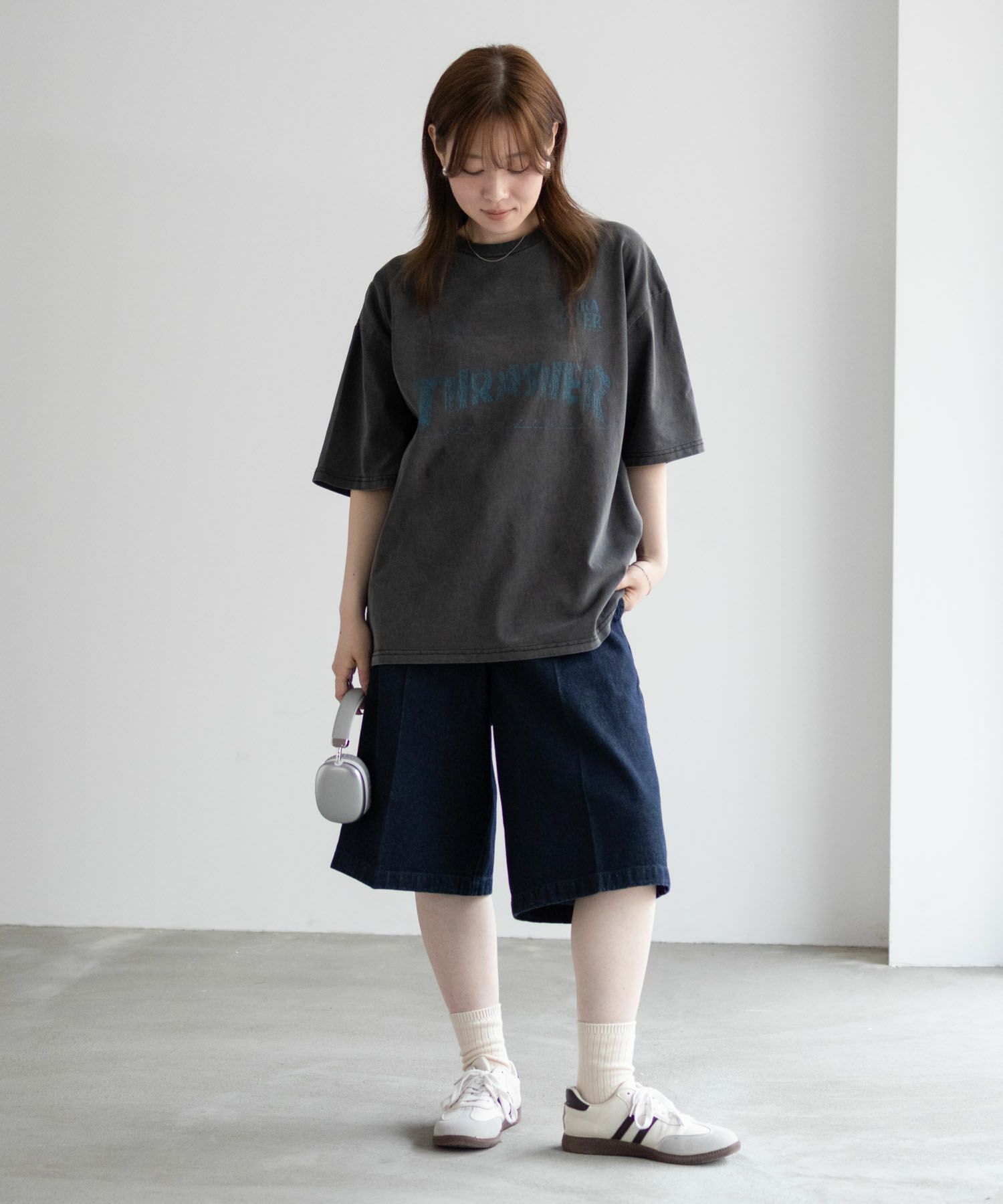 THRASHER ゲームロゴ半袖Tシャツ メンズ ネコポス 対応商品