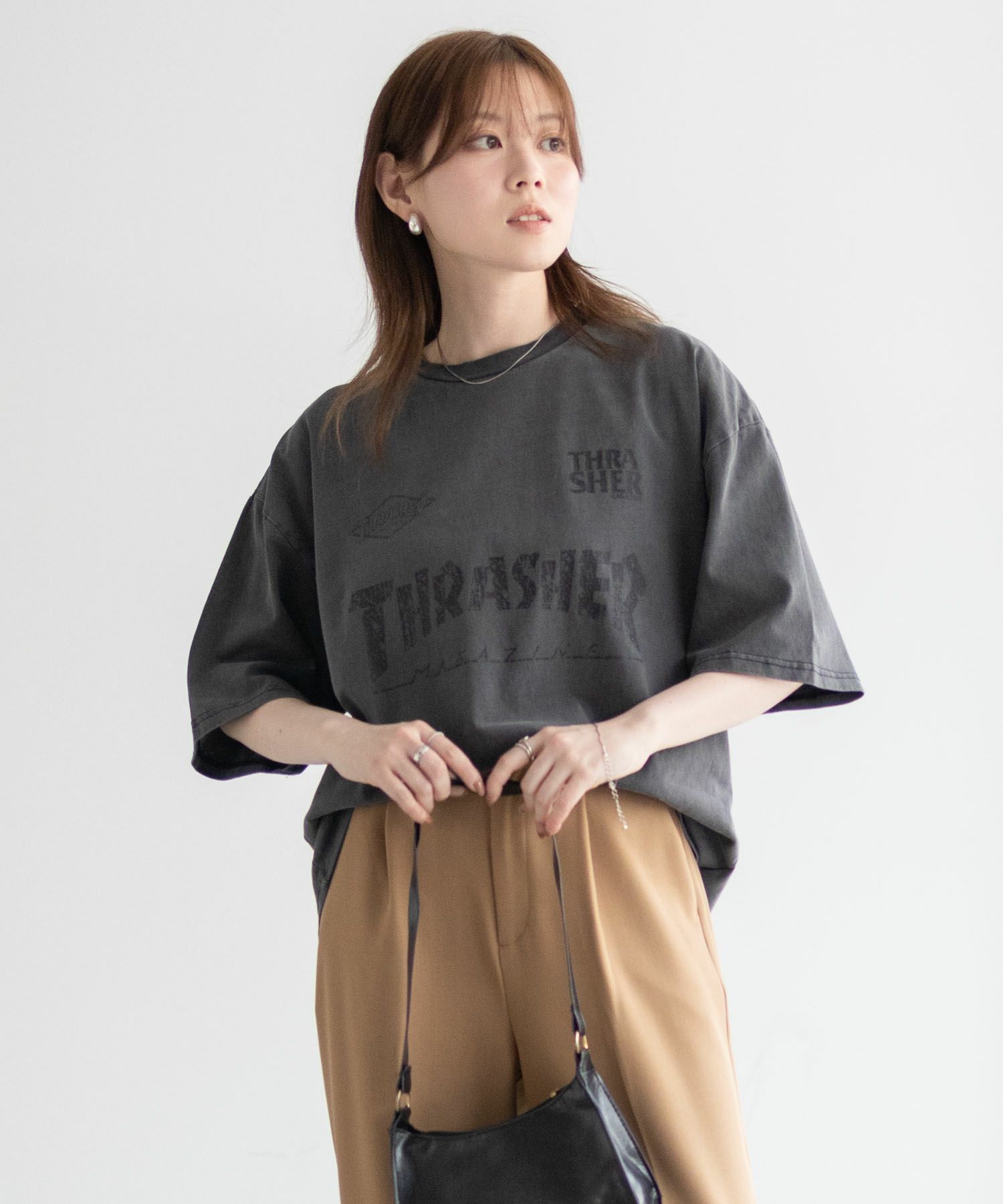 [期間限定価格]THRASHER  ゲームロゴ半袖Tシャツ メンズ メール便 対応商品商品画像-19