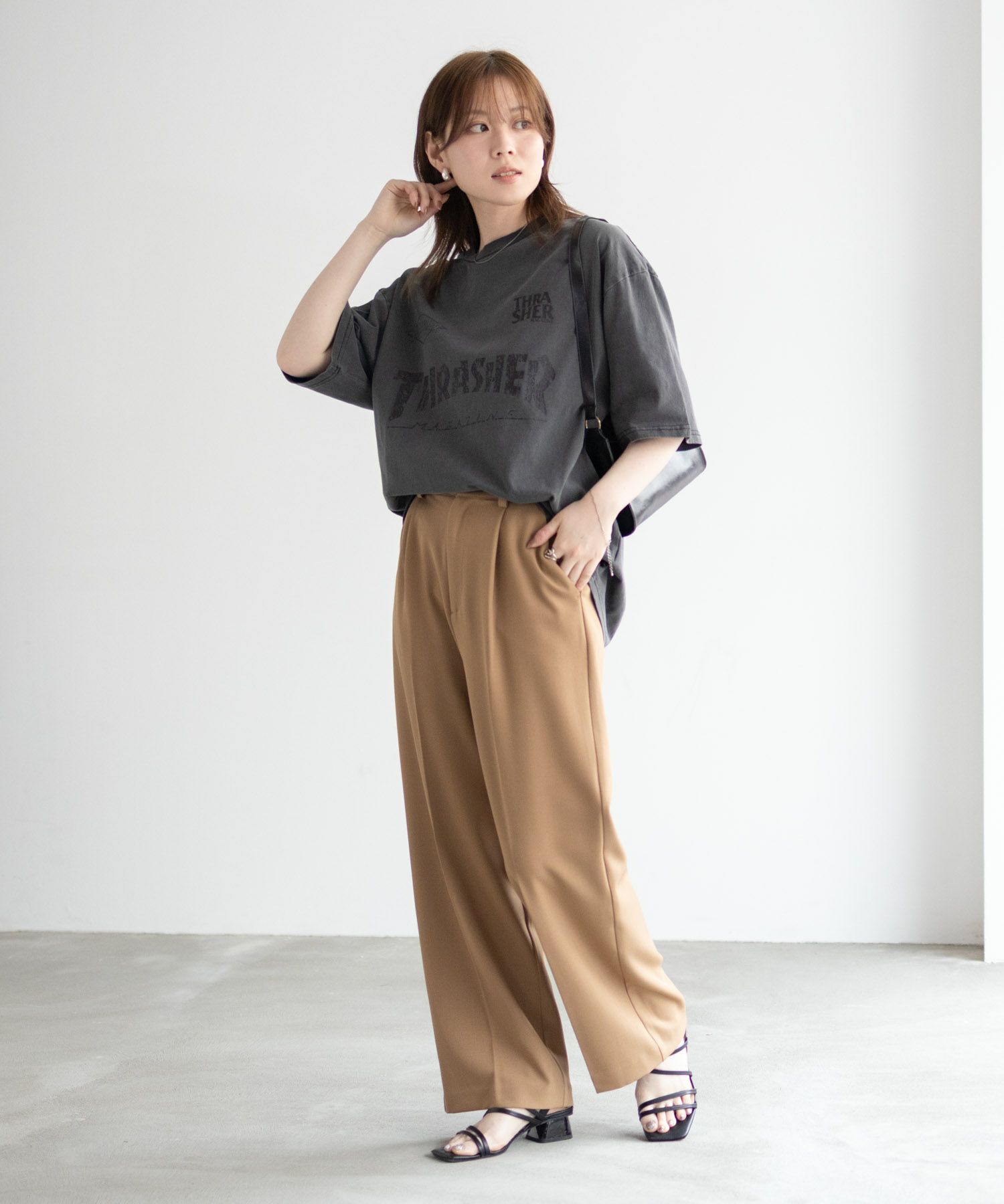 THRASHER ゲームロゴ半袖Tシャツ メンズ ネコポス 対応商品