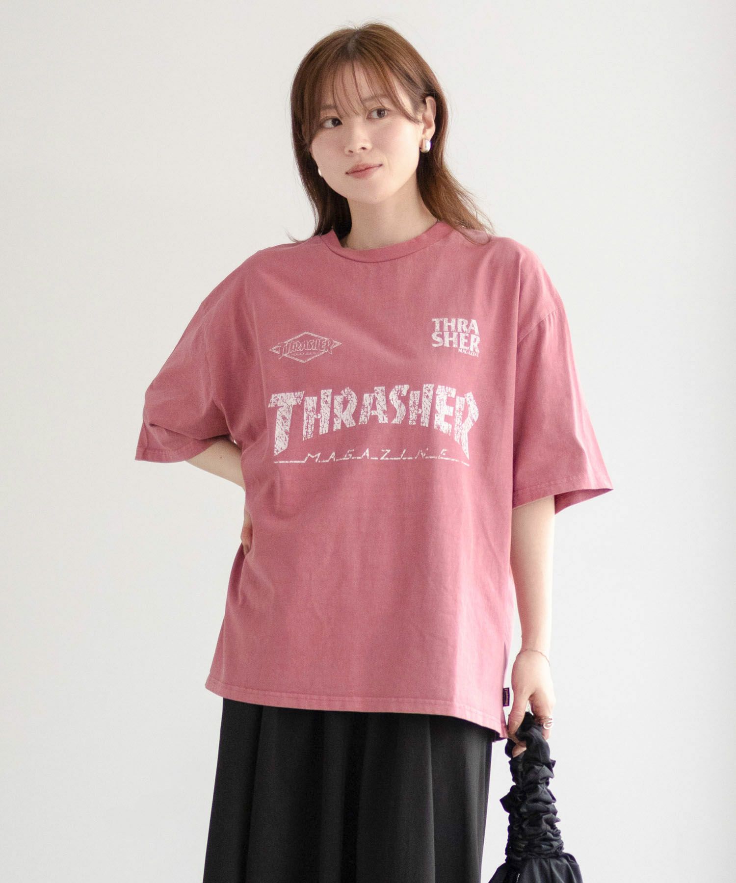 THRASHER ゲームロゴ半袖Tシャツ メンズ ネコポス 対応商品
