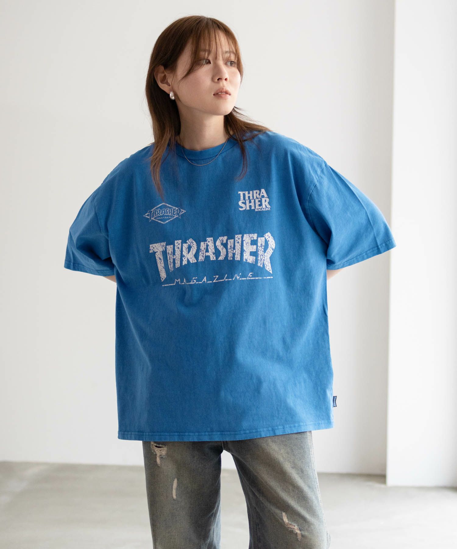 THRASHER  ゲームロゴ半袖Tシャツ メンズ メール便 対応商品商品画像-26