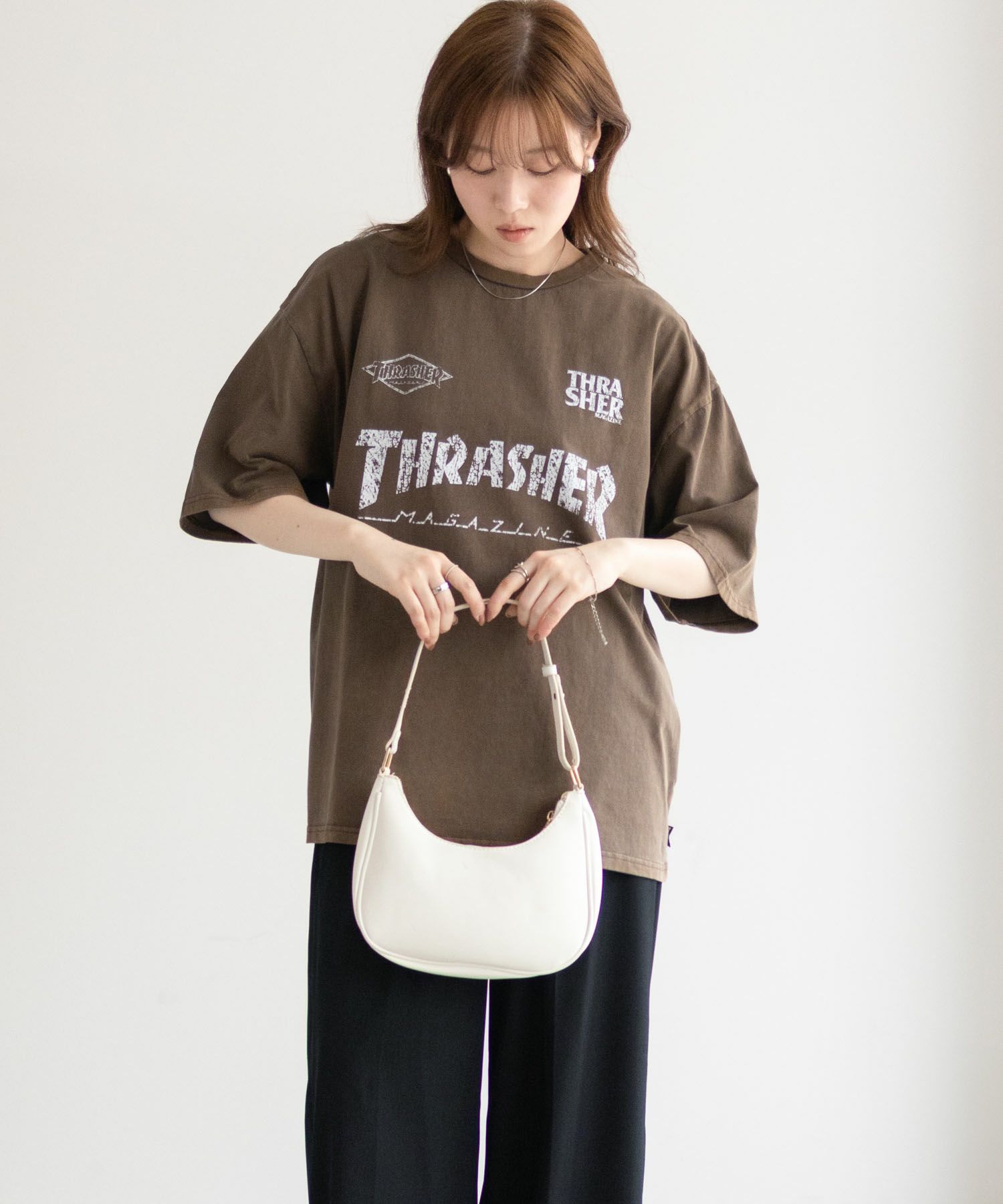 [期間限定価格]THRASHER  ゲームロゴ半袖Tシャツ メンズ メール便 対応商品商品画像-29