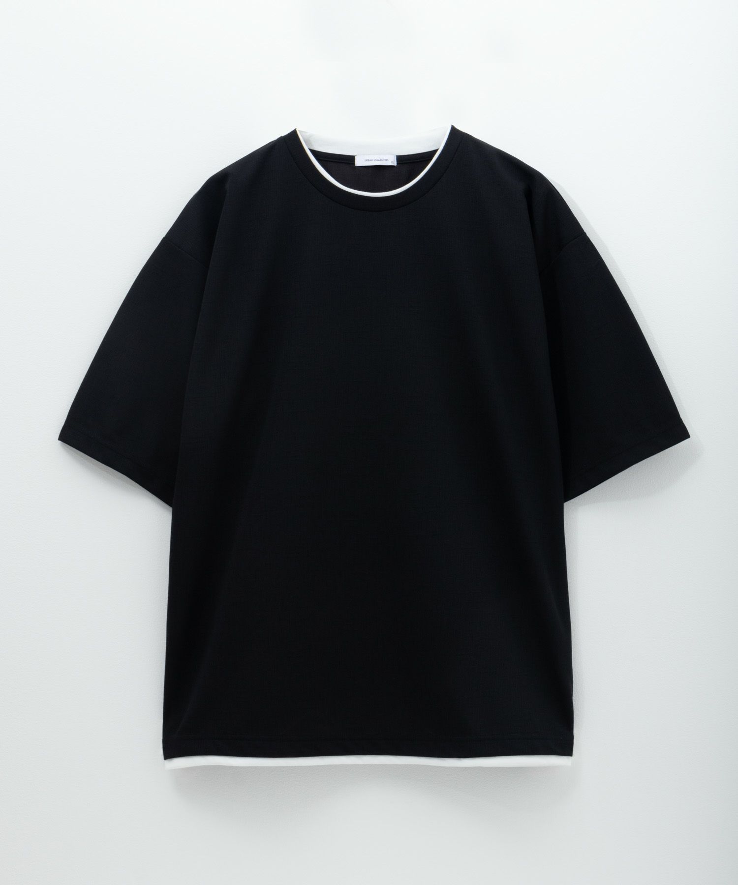 URBAN COLLECTION 杢調梨地フェイクレイヤードTシャツ メンズ ネコポス 対応商品