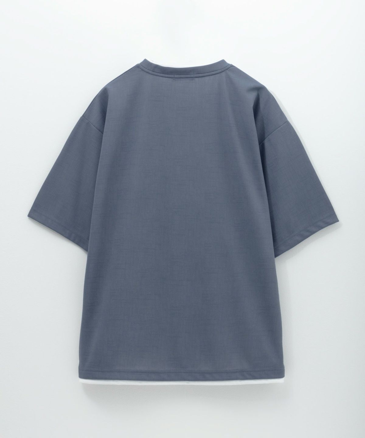 URBAN COLLECTION 杢調梨地フェイクレイヤードTシャツ メンズ ネコポス 対応商品