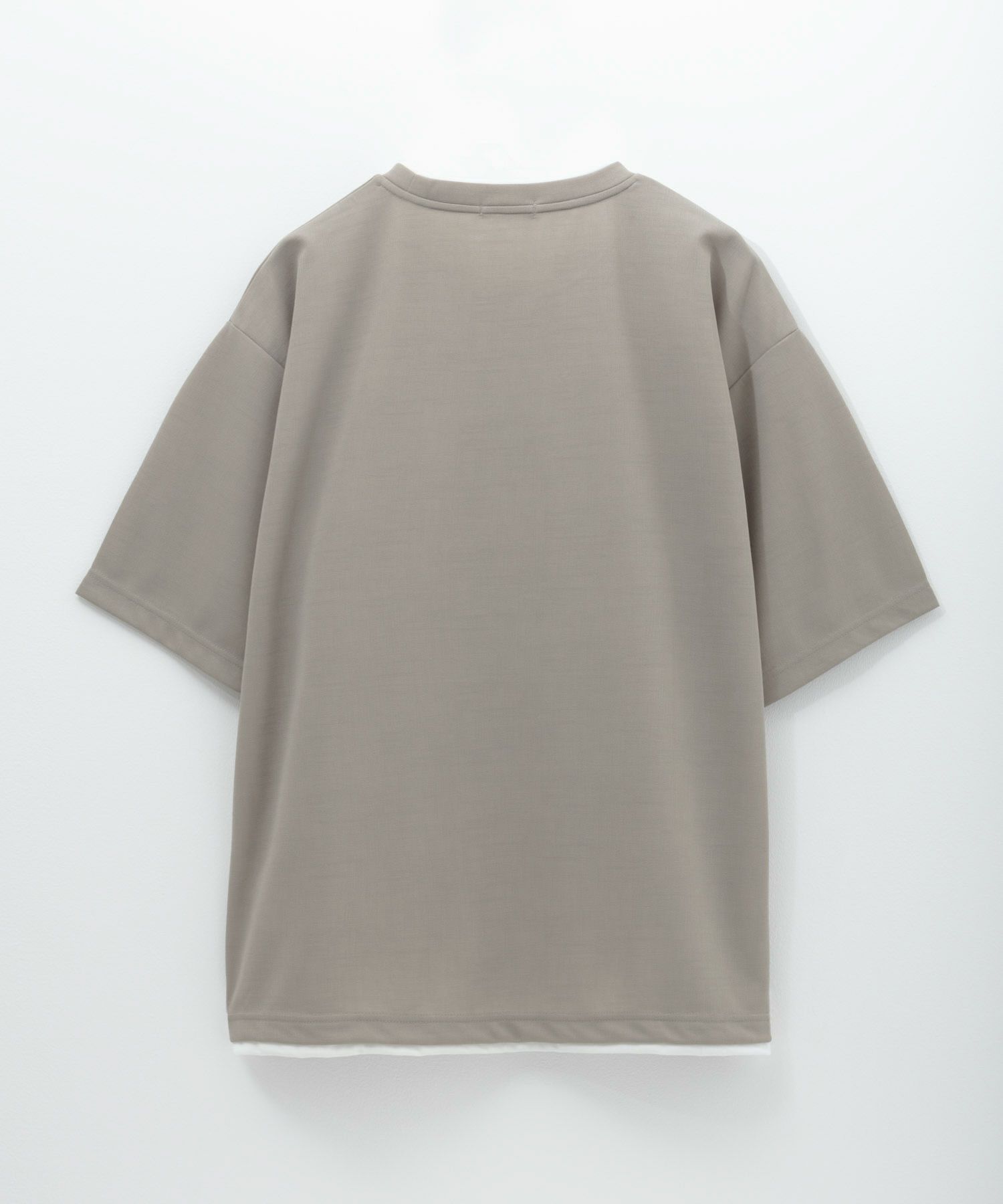 URBAN COLLECTION  杢調梨地フェイクレイヤードTシャツ メンズ メール便 対応商品商品サムネイル-10