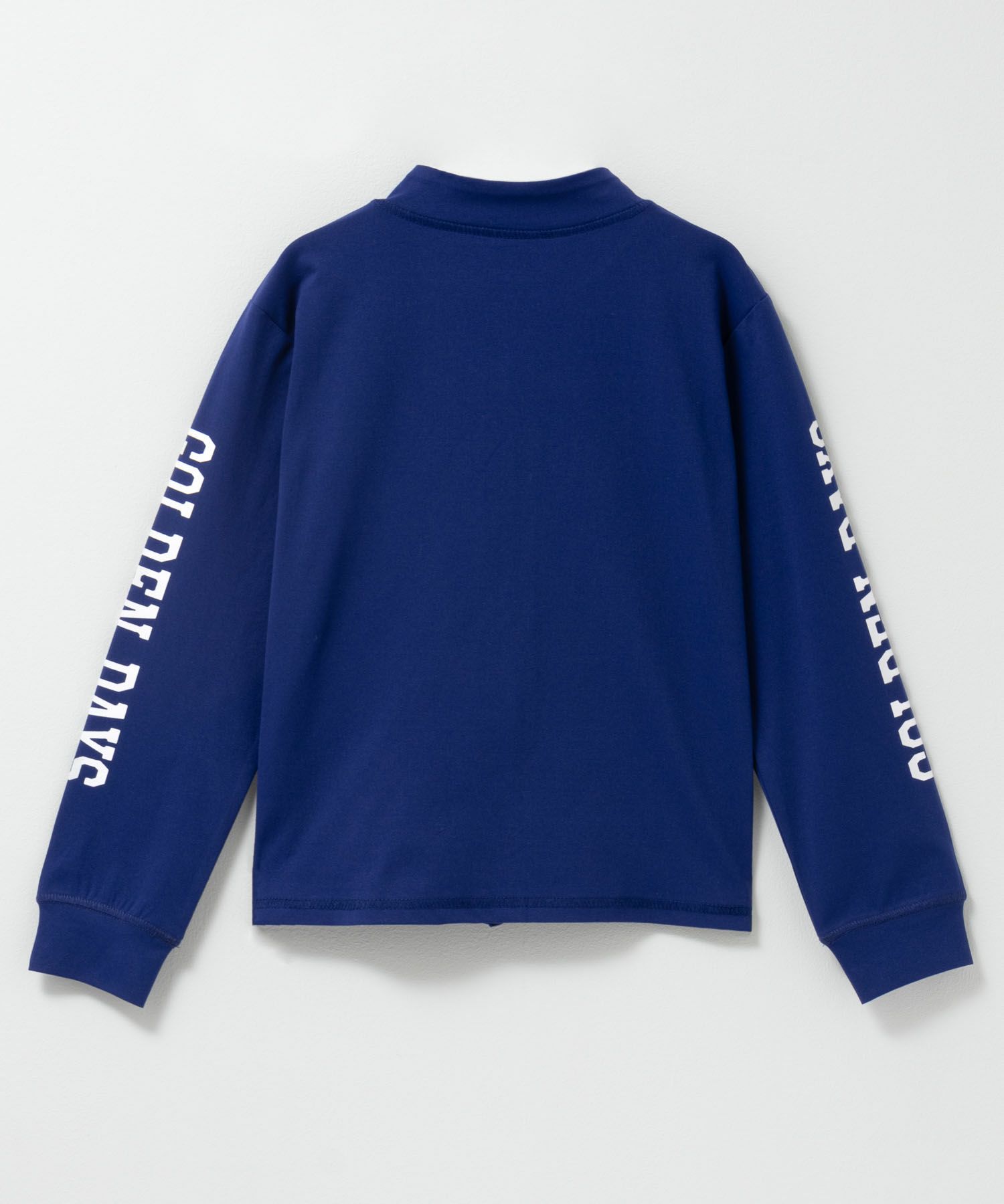 NAVY 袖ロゴラッシュガード キッズ