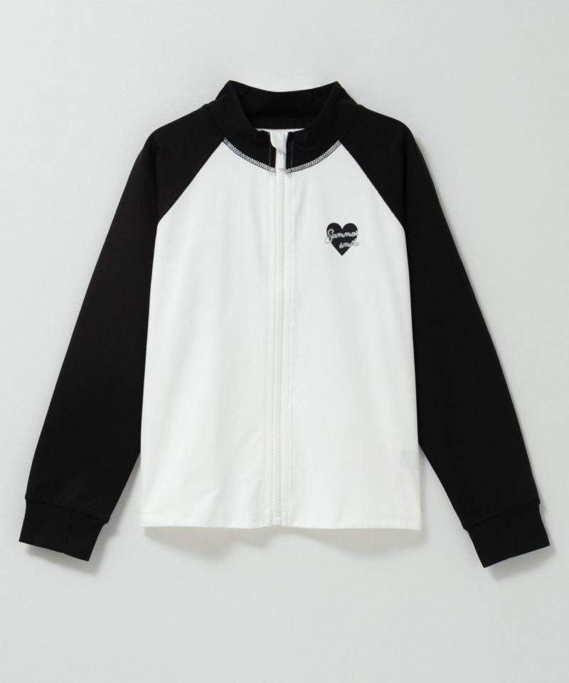 NAVY バックプリントラッシュガード キッズ商品画像-1