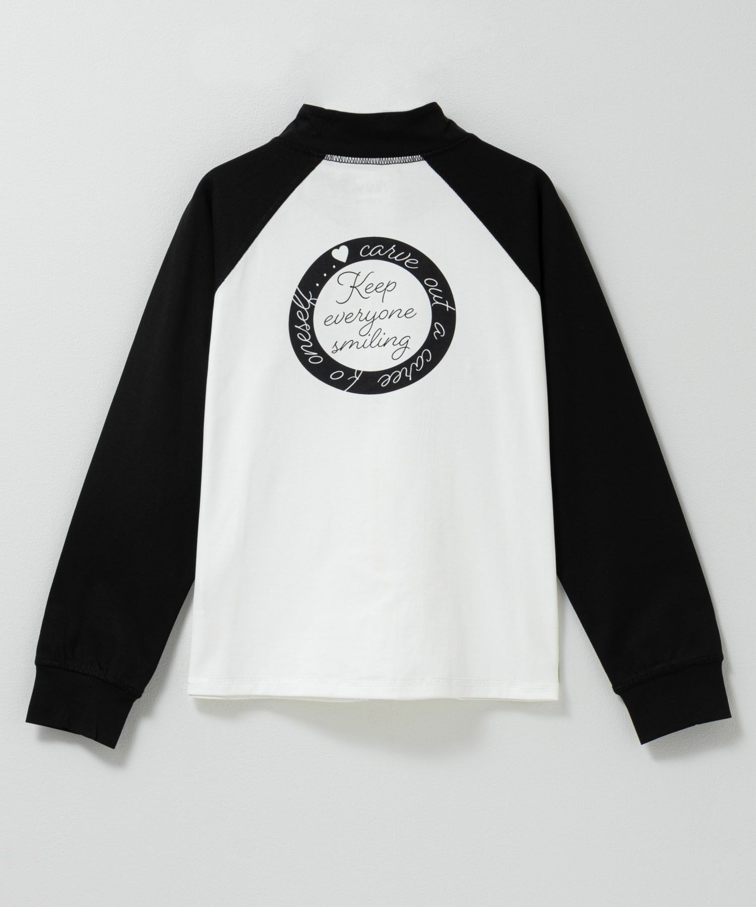 NAVY バックプリントラッシュガード キッズ
