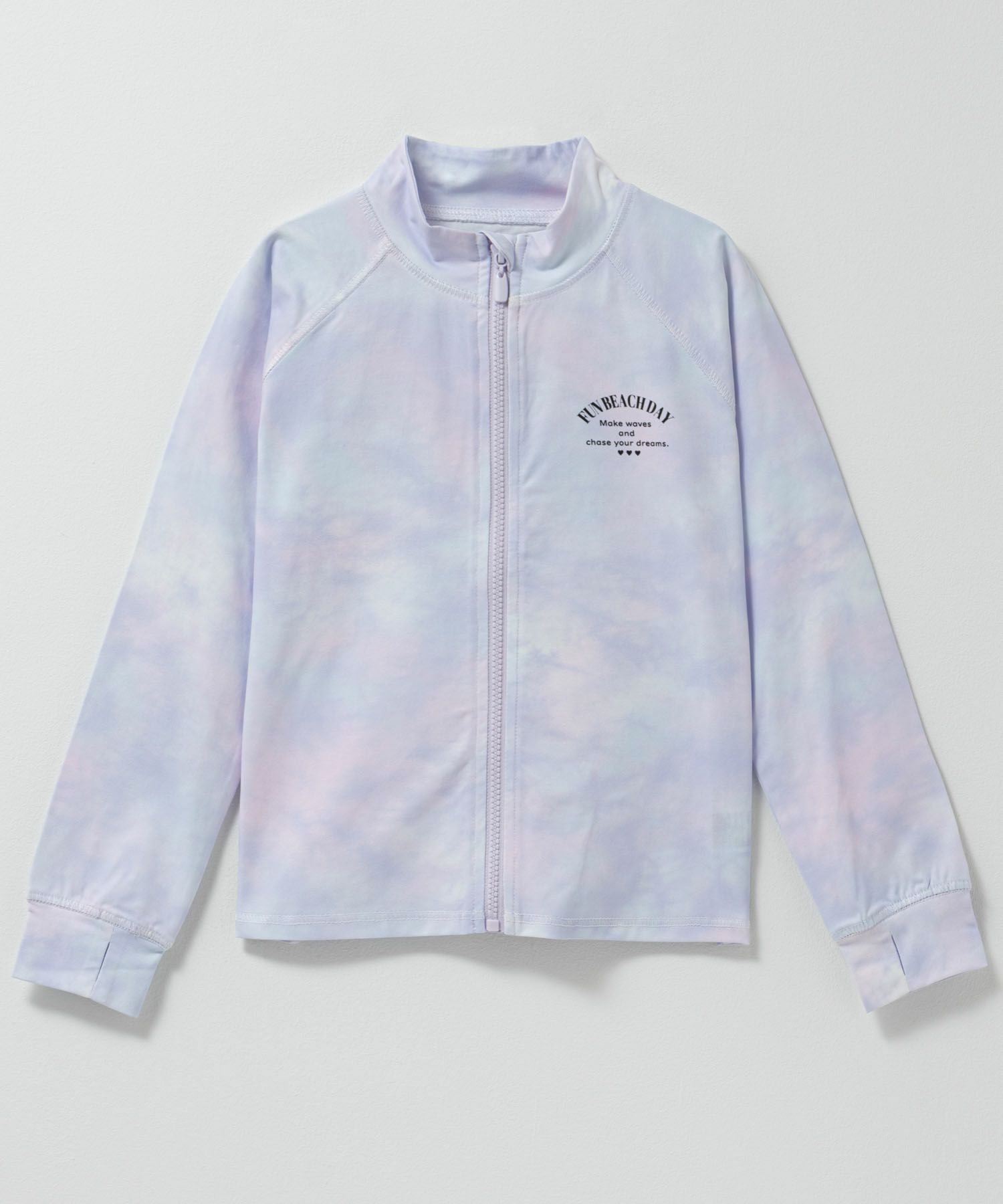 NAVY バックプリントラッシュガード キッズ