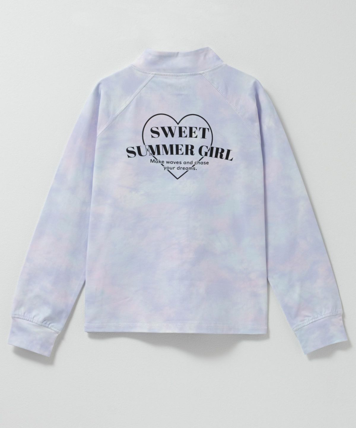 NAVY バックプリントラッシュガード キッズ