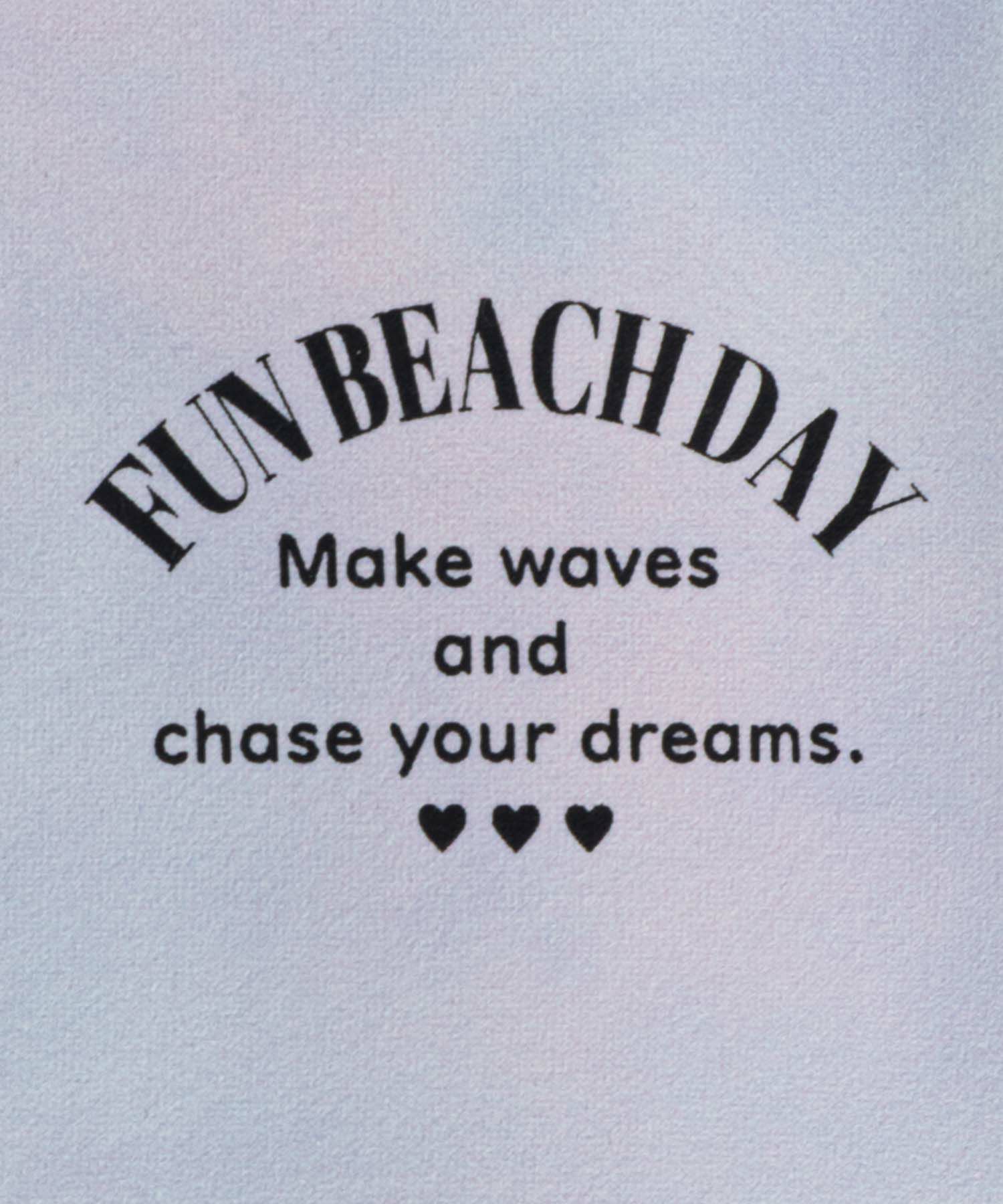 NAVY バックプリントラッシュガード キッズ