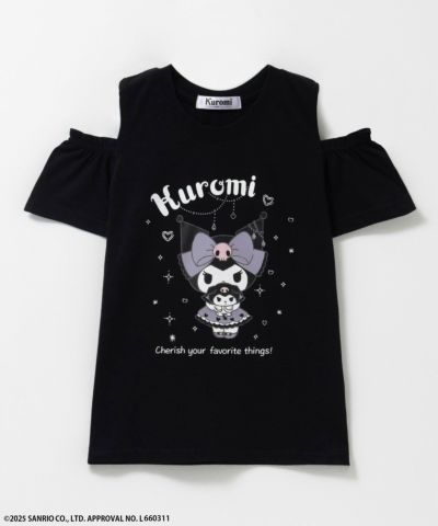 サンリオキャラクターズ クロミ 肩あきTシャツ キッズ ネコポス 対応商品
