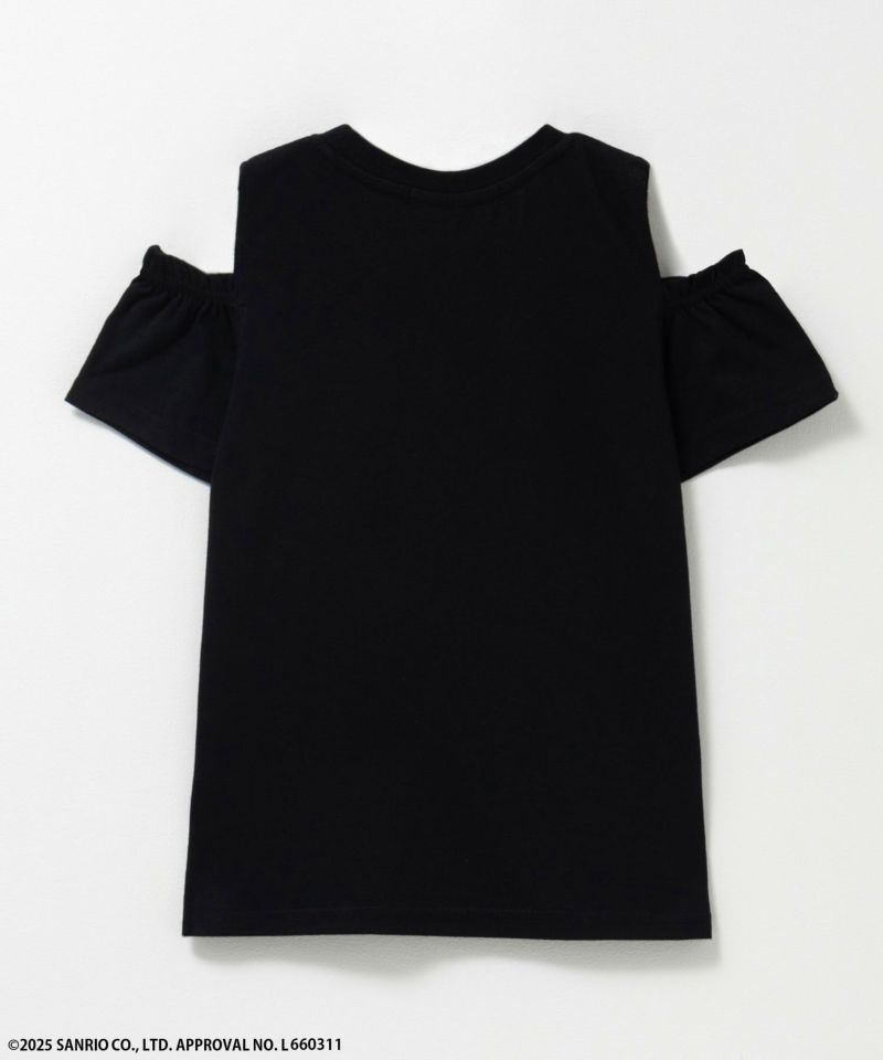 クロミ×96猫｜【クロミ×96猫】Tシャツ(BLK) XLサイズ｜ サンリオ