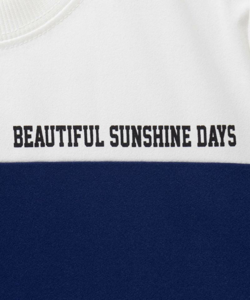 NAVY  切替Tシャツ キッズ メール便 対応商品商品画像-5