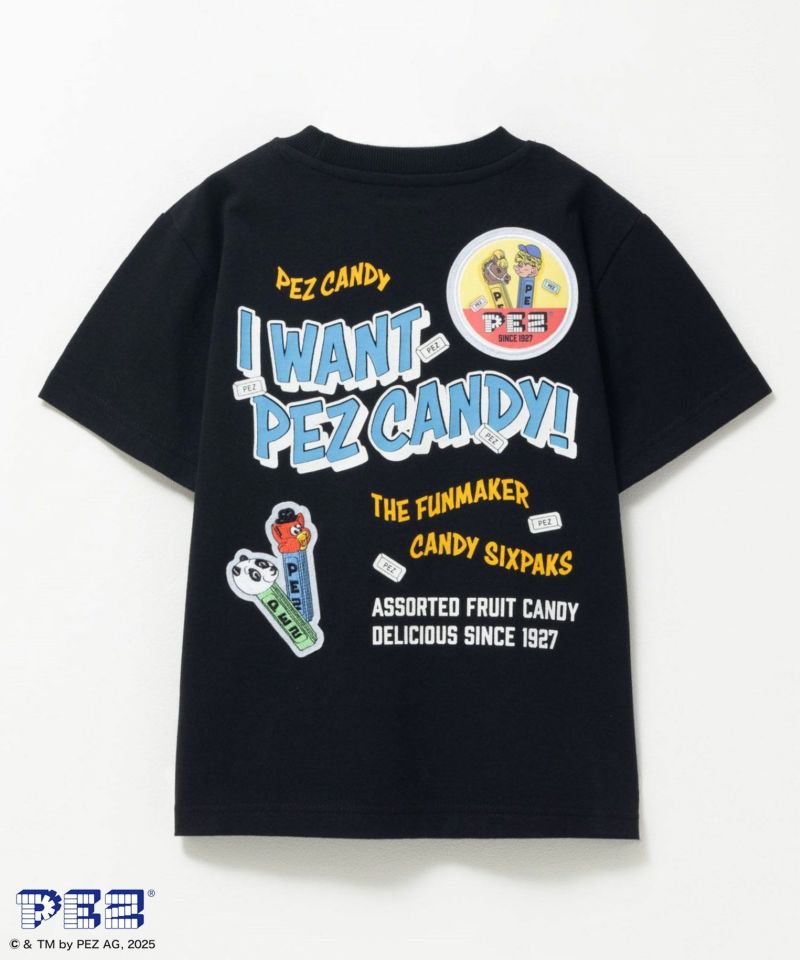 PEZ ワッペンTシャツ キッズ メール便 対応商品商品画像-1