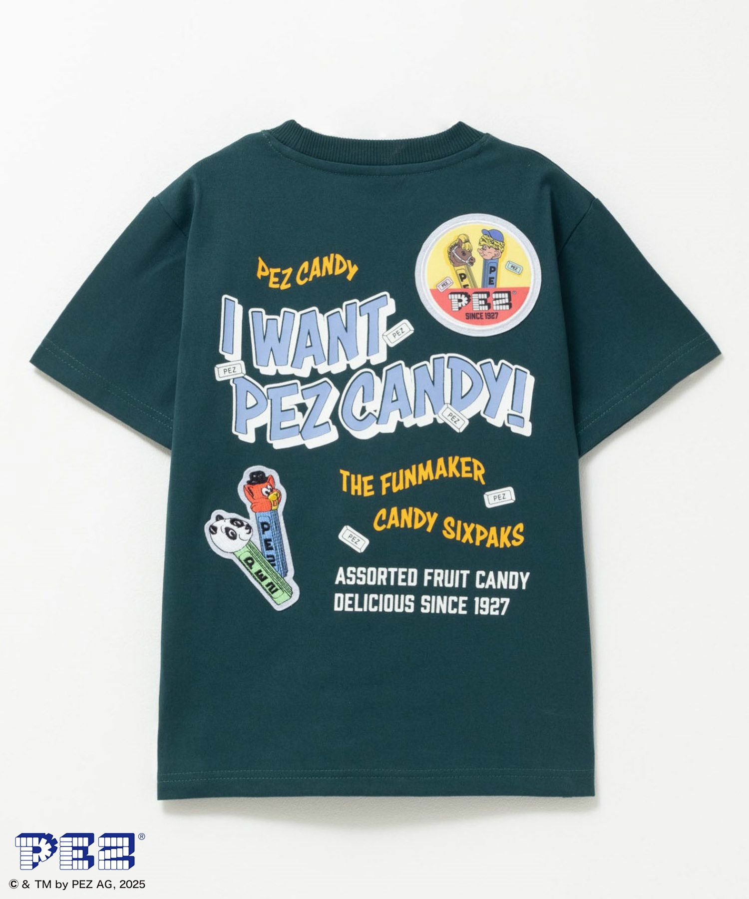 PEZ ワッペンTシャツ キッズ メール便 対応商品商品画像-3