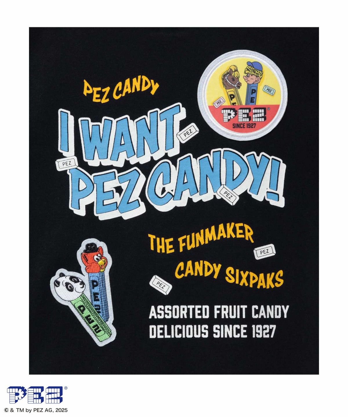 PEZ ワッペンTシャツ キッズ ネコポス 対応商品