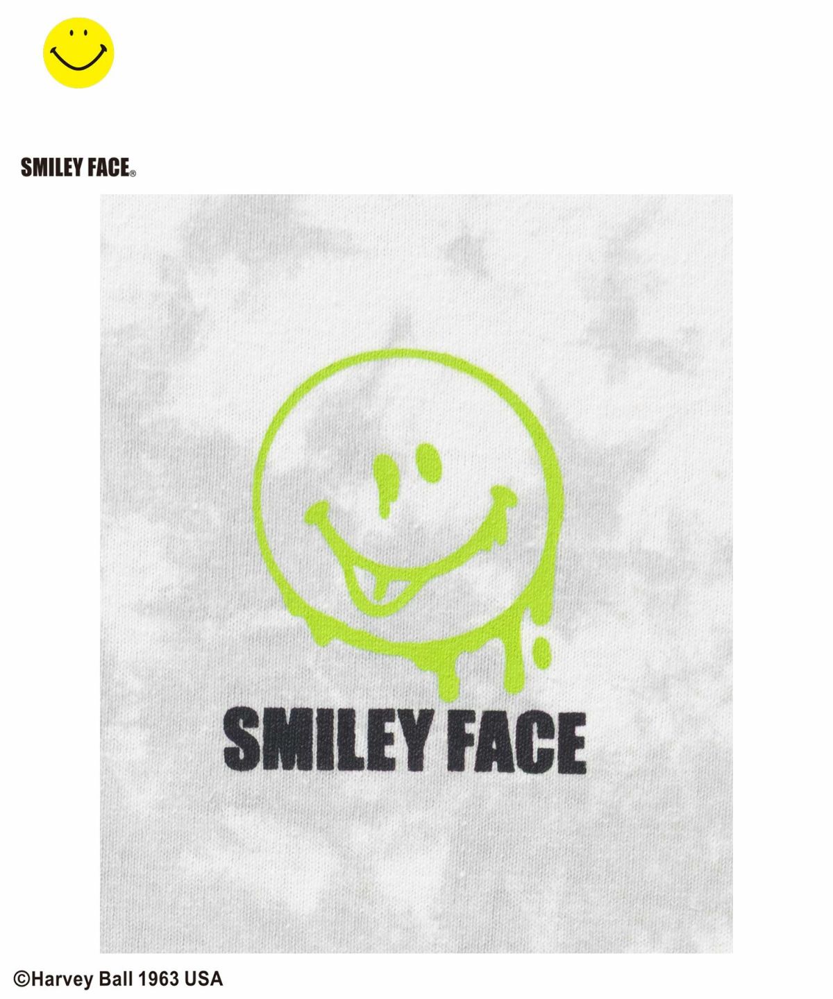 Simplify スマイリーフェイス ムラビッグTシャツ キッズ ネコポス 対応商品