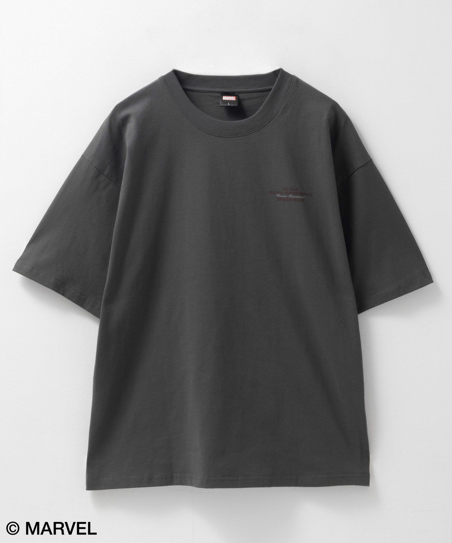 MARVEL マーベル / ヴィンテージ調スパイダーマンプリントTシャツ メンズ ネコポス 対応商品