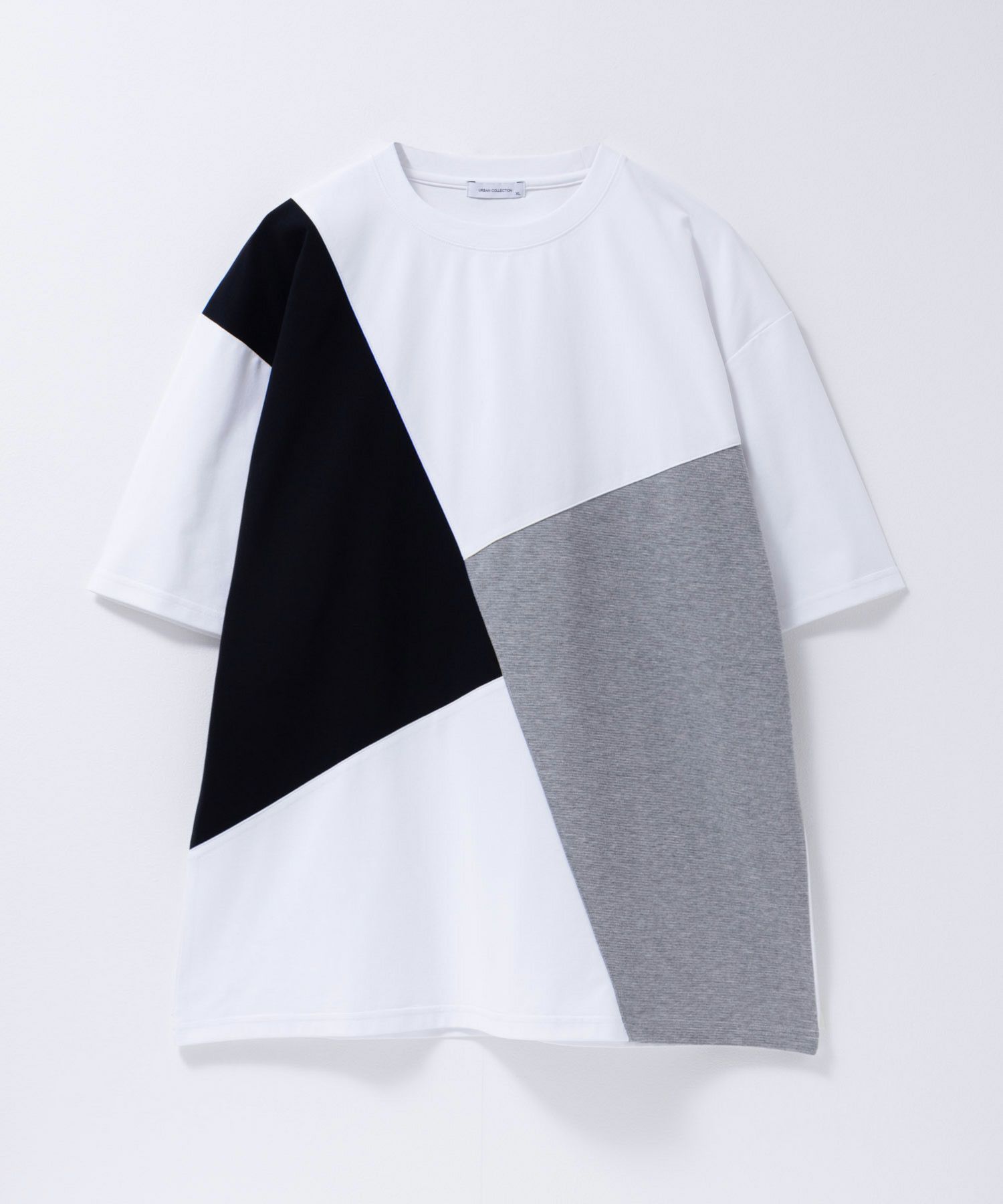 URBAN COLLECTION  AIR Smoosy 切替Tシャツ メンズ メール便 対応商品商品サムネイル-1