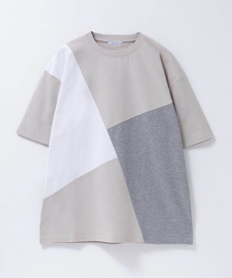 URBAN COLLECTION AIR Smoosy 切替Tシャツ メンズ メール便 対応商品商品画像-5