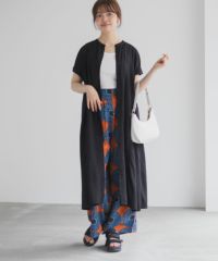 Howdy Marie インドファブリック 前開きワンピース レディース