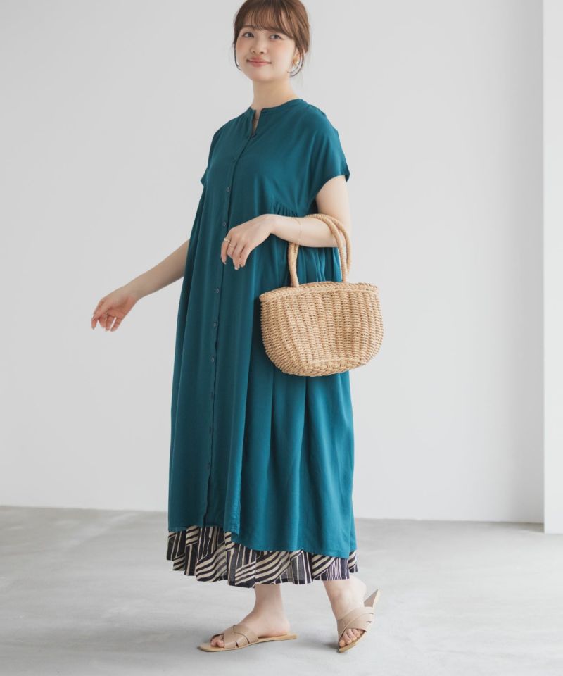 Howdy Marie  インドファブリック 前開きワンピース レディース商品画像-3