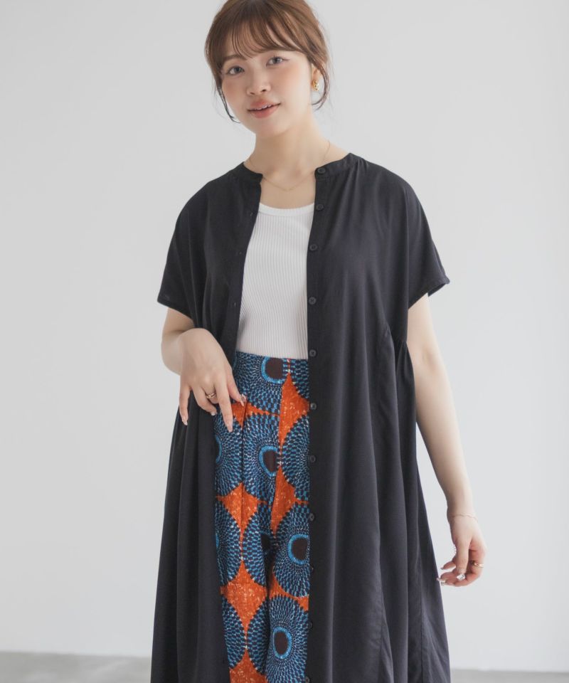 Howdy Marie インドファブリック 前開きワンピース レディース商品画像-4