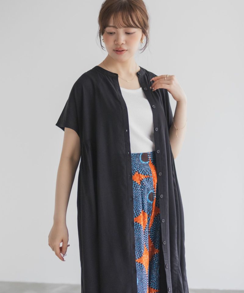 Howdy Marie  インドファブリック 前開きワンピース レディース商品画像-5