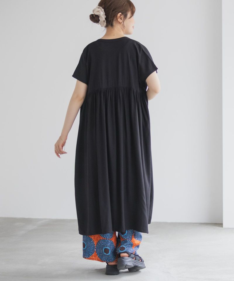 Howdy Marie  インドファブリック 前開きワンピース レディース商品画像-8