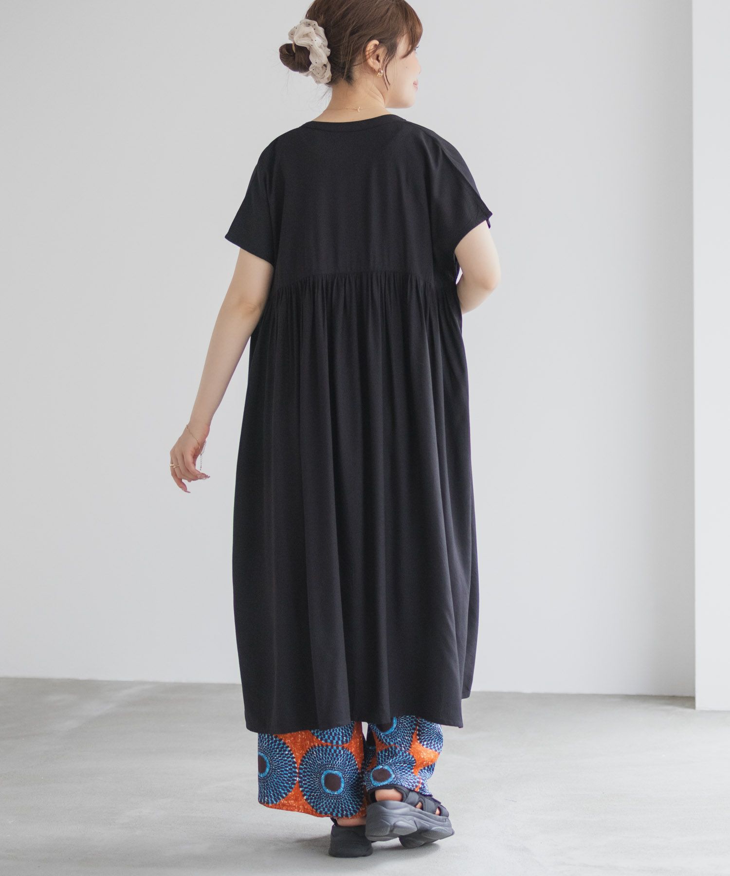 Howdy Marie インドファブリック 前開きワンピース レディース商品画像-8