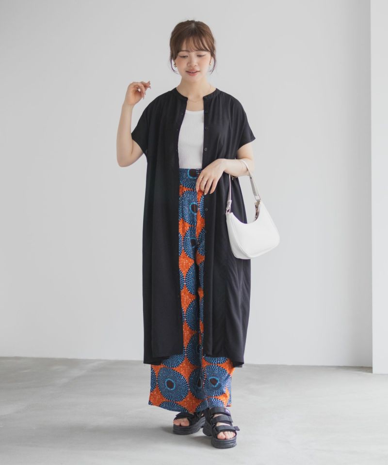 Howdy Marie  インドファブリック 前開きワンピース レディース商品画像-9