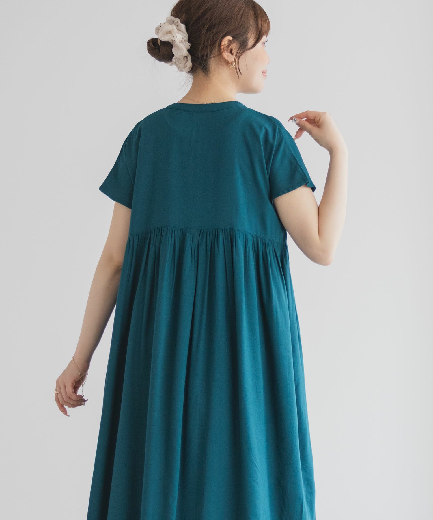 Howdy Marie  インドファブリック 前開きワンピース レディース商品画像-15