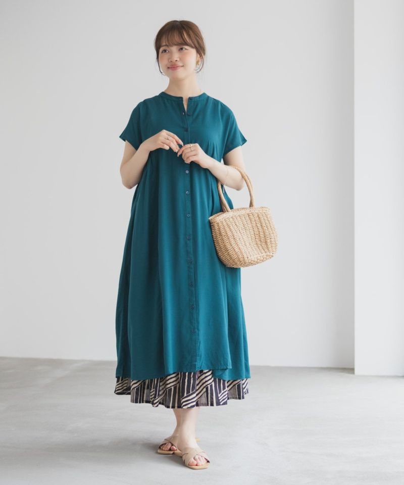 Howdy Marie  インドファブリック 前開きワンピース レディース商品画像-17