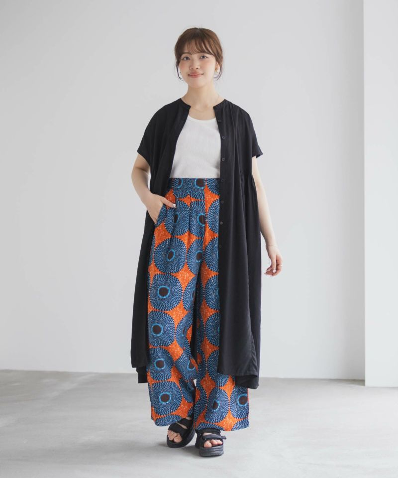 Howdy Marie  インドファブリック 前開きワンピース レディース商品画像-25