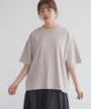 nAvy エブリーT 汗じみ軽減 プチハイネックTシャツ レディース ネコポス 対応商品