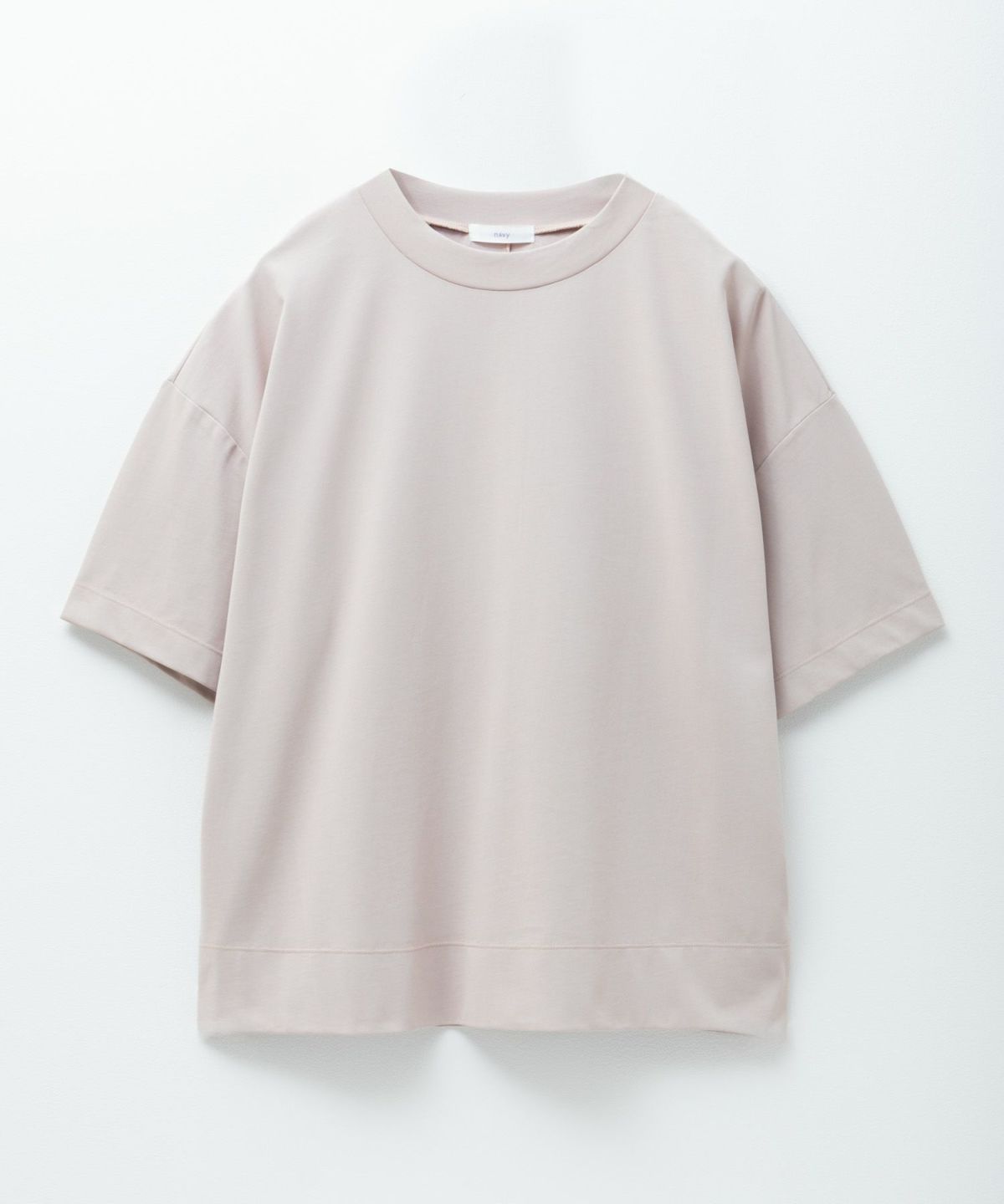 nAvy エブリーT 汗じみ軽減 プチハイネックTシャツ レディース ネコポス 対応商品