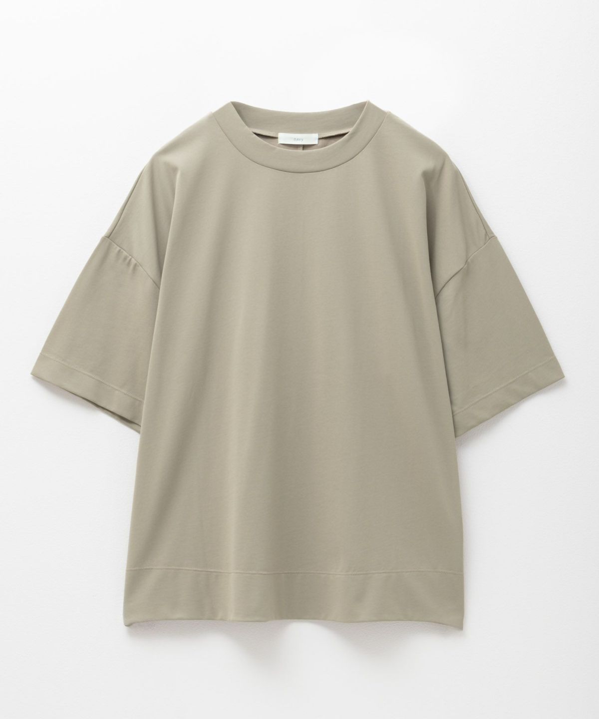 nAvy エブリーT 汗じみ軽減 プチハイネックTシャツ レディース ネコポス 対応商品