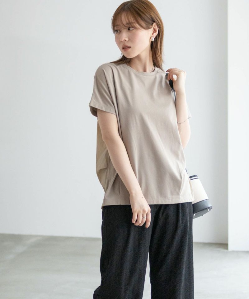 nAvy  切替タックプルオーバー レディース メール便 対応商品商品画像-7