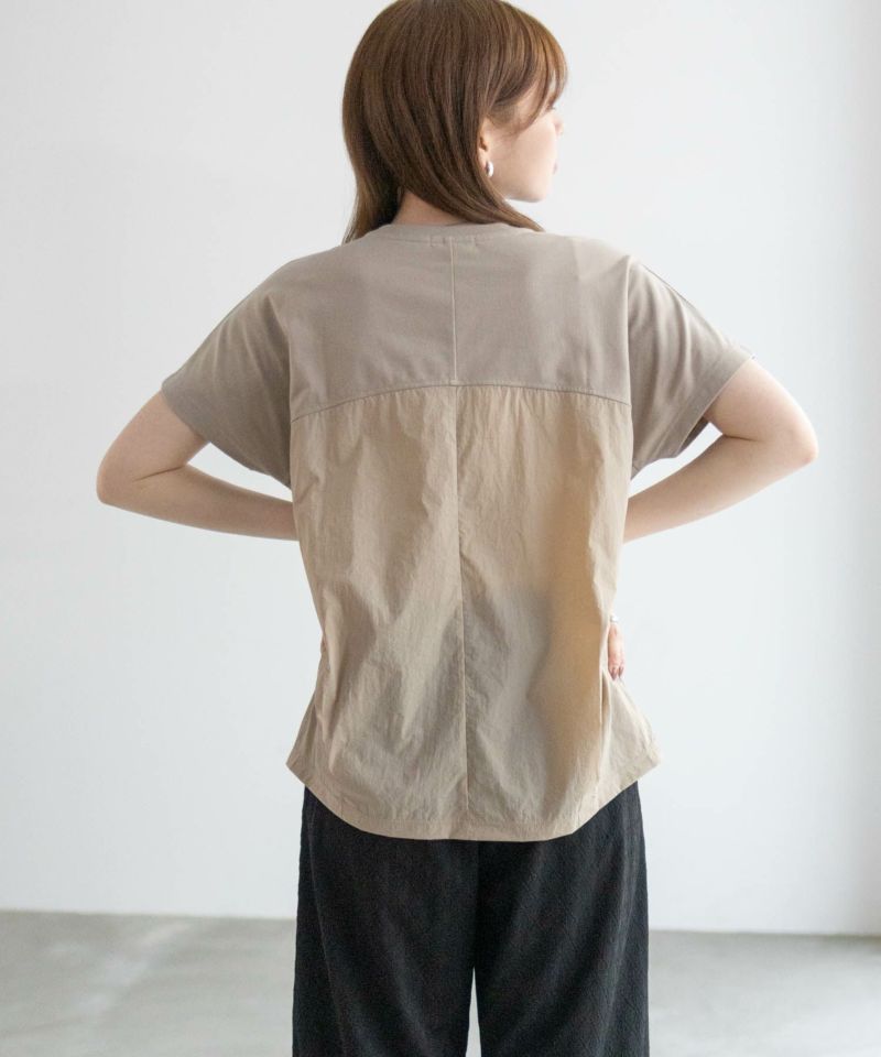 nAvy  切替タックプルオーバー レディース メール便 対応商品商品画像-9