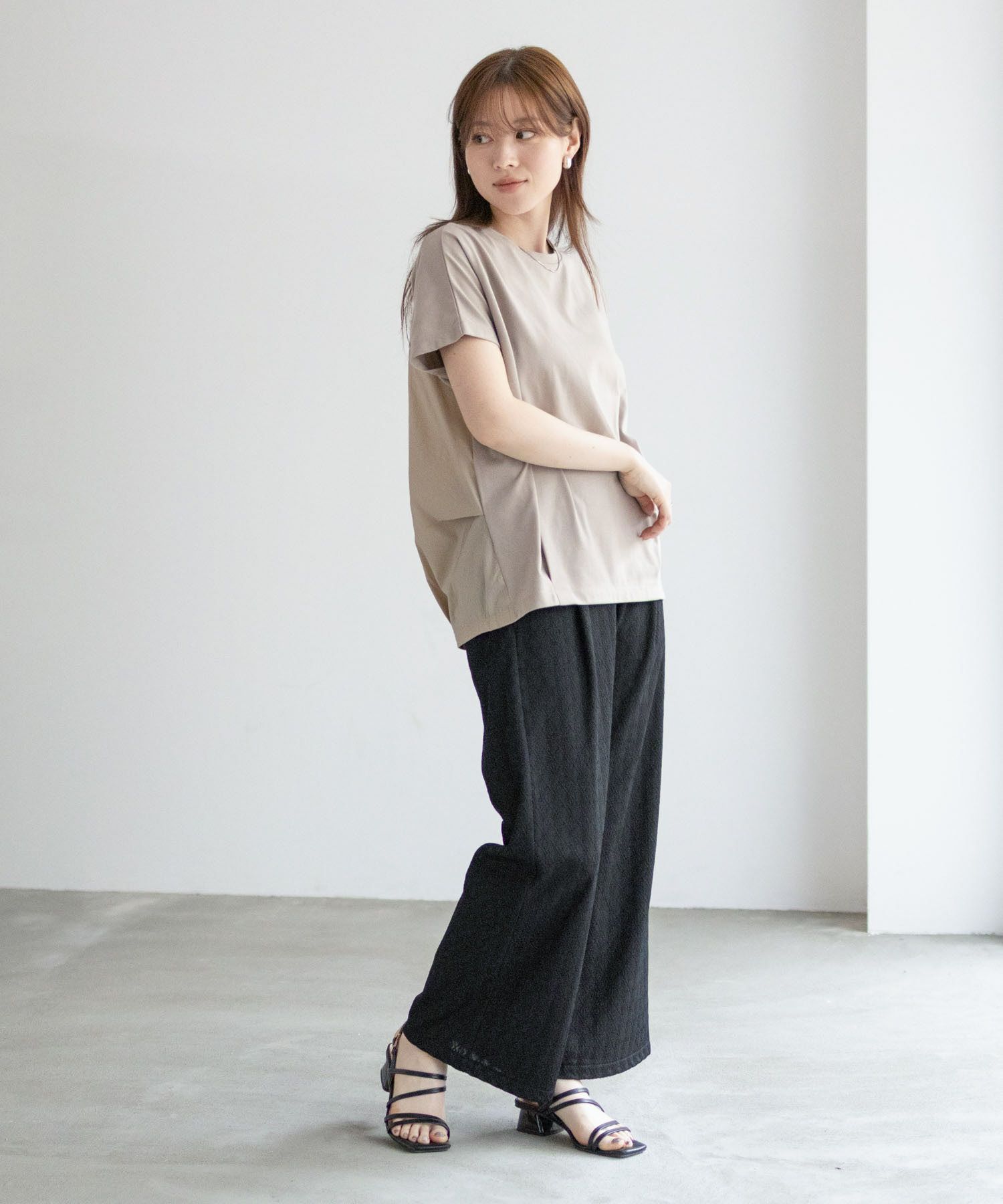 nAvy  切替タックプルオーバー レディース メール便 対応商品商品画像-31