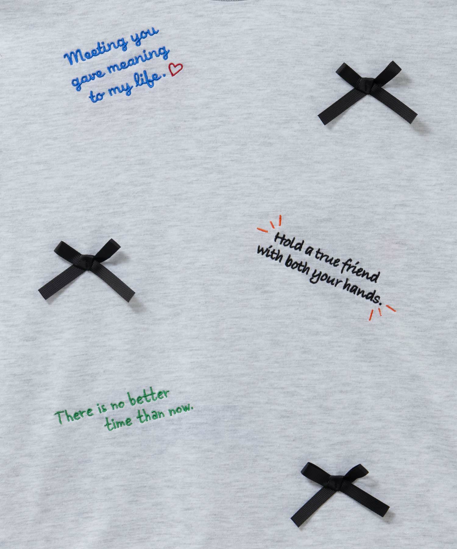 Simplify  刺繍プリントビッグTシャツ キッズ メール便 対応商品商品画像-5